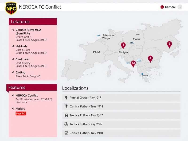 NEROCA FC Conflict Localization Features NEROCA FC Conflict Localization Features